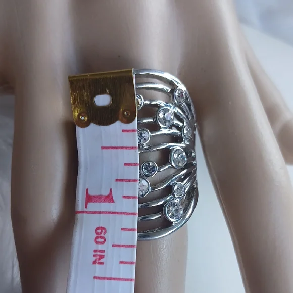 Paparazzi Silver Ring with Dazzling Accents - Picture 10 of 10